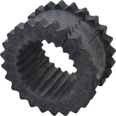 Lovejoy - 9 One Piece Split Flexible Coupling Sleeve Insert - 6" OD, 3" OAL, EPDM - Apex Tool & Supply