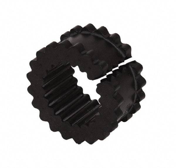 Lovejoy - 10 One Piece Split Flexible Coupling Sleeve Insert - 7.06" OD, 3.44" OAL, EPDM - Apex Tool & Supply