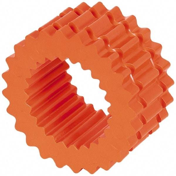 Lovejoy - 9 One Piece Solid Flexible Coupling Sleeve Insert - 6" OD, 3" OAL, Hytrel - Apex Tool & Supply