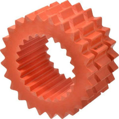 Lovejoy - 10 One Piece Solid Flexible Coupling Sleeve Insert - 7.06" OD, 3.44" OAL, Hytrel - Apex Tool & Supply