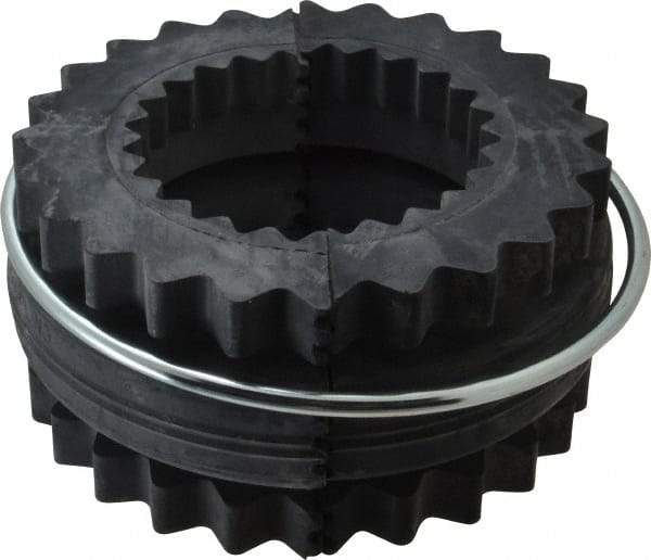 Lovejoy - 11 Two Piece Flexible Coupling Sleeve Insert - 8.19" OD, 4" OAL, EPDM - Apex Tool & Supply