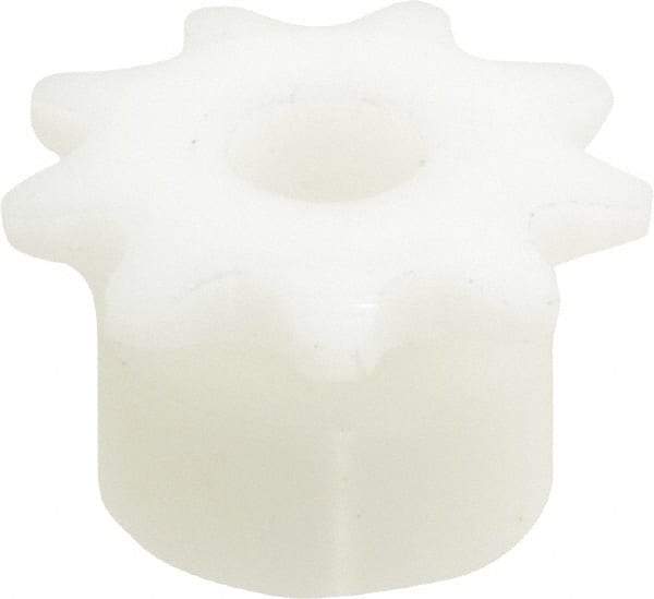 Poly Hi Solidur - 9 Teeth, 1/4" Chain Pitch, Chain Size 25, Roller Chain Sprockets - Apex Tool & Supply