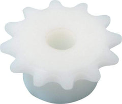 Poly Hi Solidur - 12 Teeth, 1/4" Chain Pitch, Chain Size 25, Roller Chain Sprockets - Apex Tool & Supply