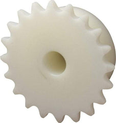 Poly Hi Solidur - 20 Teeth, 3/8" Chain Pitch, Chain Size 35, Roller Chain Sprockets - Apex Tool & Supply