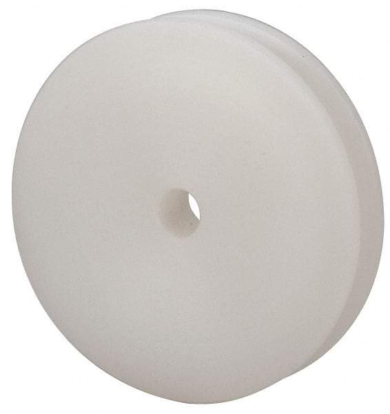 Poly Hi Solidur - 1/2" Bore, 4.05" Outside Diam, Finished Bore V-Belt Sheave - 3/4" Wide - Apex Tool & Supply