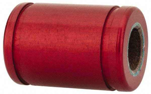 Pacific Bearing - 3/16" ID, 110 Lb Static Load Capacity, Closed Linear Bearing - 0.38" OD - Apex Tool & Supply