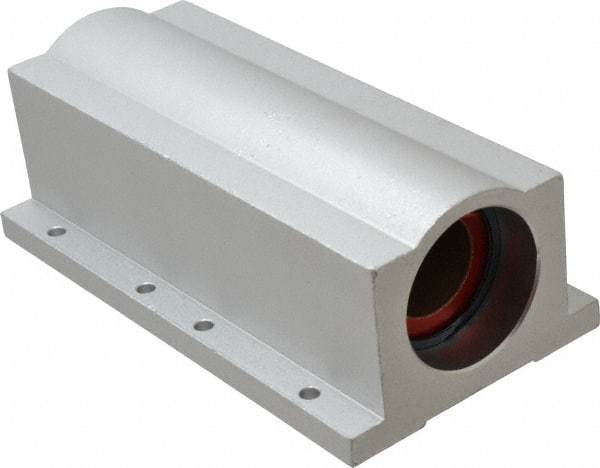 Pacific Bearing - 1-1/2" ID, 9" OAL x 3-1/4" OAH Closed Twin Pillow Block - 9 Inch Overall Length x 3-1/4 Inch Overall Height x 4-3/4 Inch Width, - Apex Tool & Supply