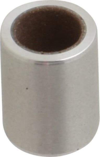 Pacific Bearing - 1/4" Inside x 3/8" Outside Diam, Aluminum Anti-Friction Sleeve Bearing - 1/2" OAL - Apex Tool & Supply