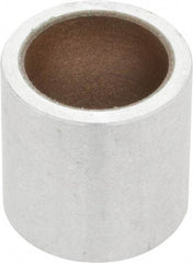 Pacific Bearing - 3/4" Inside x 1" Outside Diam, Aluminum Anti-Friction Sleeve Bearing - 1" OAL - Apex Tool & Supply