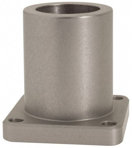 Pacific Bearing - 1/2" ID, 1.63" OAW x 1.687" OALFlange Mounted Bearing - 975 Lb Static Cap - Apex Tool & Supply