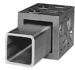 Pacific Bearing - 1-1/2" Wide Flange Base - For Use with Linear Bearings - Apex Tool & Supply