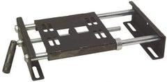 Lovejoy - 13/32" Bolt Steel Rigid Fixed Base Motor Base - Hand Crank Type, 143T, 145T NEMA Frame - Apex Tool & Supply