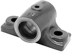 Made in USA - 5-3/4" OALSolid Bearing - Cast Iron - Apex Tool & Supply