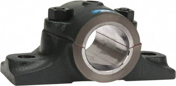 Made in USA - 6-3/4" OALSplit Bearing - Cast Iron - Apex Tool & Supply