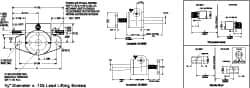 Duff-Norton - 1/2 Ton Capacity, 12" Lift Height, Upright Mechanical Screw Actuator - Threaded End - Apex Tool & Supply