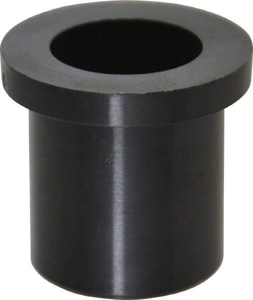 Poly Hi Solidur - 5/8" Inside x 13/16" Outside Diam, Nylon Sleeve Bearing - 1-1/16" Outside Diam, 5/32" Flange Thickness, 1" OAL - Apex Tool & Supply