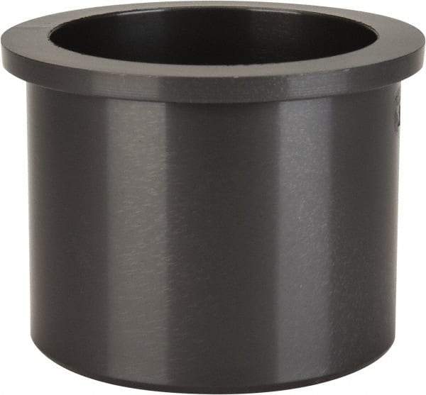 Poly Hi Solidur - 1-1/2" Inside x 1-3/4" Outside Diam, Nylon Sleeve Bearing - 2" Outside Diam, 1/8" Flange Thickness, 1-1/2" OAL - Apex Tool & Supply
