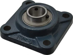 Value Collection - 95mm OAL4-Bolt Metric Flange - 3100 Lb Dyn Cap, Cast Iron - Apex Tool & Supply