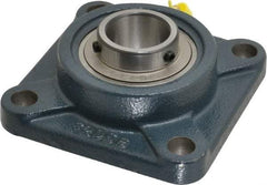 Value Collection - 108mm OAL4-Bolt Metric Flange - 4300 Lb Dyn Cap, Cast Iron - Apex Tool & Supply
