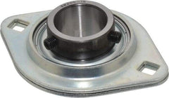 Value Collection - 3-3/4" OAL2-Bolt Flange - 1700 Lb Dyn Cap, Steel - Apex Tool & Supply
