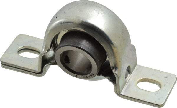 Value Collection - 3-3/8" OALPillow Block - 1160 Lb Dyn Cap, Steel - Apex Tool & Supply