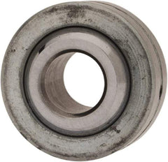 Made in USA - 1/4" Bore Diam, 4,950 Lb Dynamic Capacity, 11/32" Wide, Ball-Joint Spherical Plain Bearing - 21/32" OD - Apex Tool & Supply