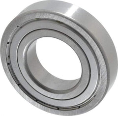 Tritan - 40mm Bore Diam, 80mm OD, Double Shield Deep Groove Radial Ball Bearing - 18mm Wide, 1 Row, Round Bore, 4,000 Lb Static Capacity, 6,500 Lb Dynamic Capacity - Apex Tool & Supply