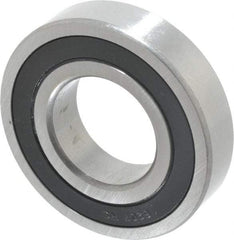 Tritan - 35mm Bore Diam, 72mm OD, Double Seal Deep Groove Radial Ball Bearing - 17mm Wide, 1 Row, Round Bore, 3,400 Lb Static Capacity, 5,800 Lb Dynamic Capacity - Apex Tool & Supply