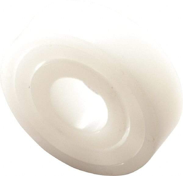 Made in USA - 8mm Bore Diam, 22mm OD, Open Plastic Race Radial Ball Bearing - 7mm Wide, 1 Row, Round Bore, 33 Lb Static Capacity, 42 Lb Dynamic Capacity - Apex Tool & Supply