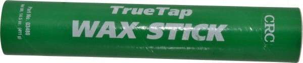 CRC - TrueTap Wax Stick, 16 oz Tube Cutting & Tapping Fluid - Wax, For Drilling, Reaming, Sawing, Shearing, Threading, Turning - Apex Tool & Supply