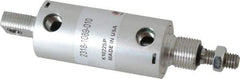 ARO/Ingersoll-Rand - 1" Stroke x 1-1/8" Bore Double Acting Air Cylinder - 1/8 Port, 3/8-16 Rod Thread - Apex Tool & Supply
