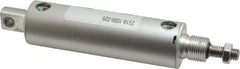 ARO/Ingersoll-Rand - 2-5/8" Stroke x 1-1/8" Bore Double Acting Air Cylinder - 1/8 Port, 3/8-16 Rod Thread - Apex Tool & Supply