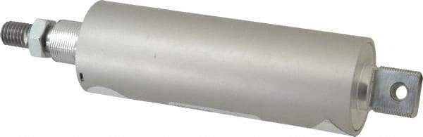 ARO/Ingersoll-Rand - 4" Stroke x 2" Bore Double Acting Air Cylinder - 1/4 Port, 5/8-11 Rod Thread - Apex Tool & Supply