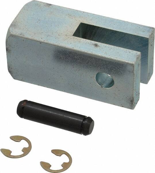 ARO/Ingersoll-Rand - Air Cylinder Rod Clevis - For 1-1/2" Air Cylinders, Use with ARO Economair Cylinders - Apex Tool & Supply