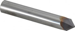 Niagara Cutter - 1/2" Diam 2 Flute Single End Solid Carbide Chamfer Mill - Apex Tool & Supply