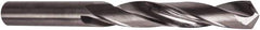 Precision Twist Drill - 4mm 118° Solid Carbide Jobber Drill - Bright Finish, Right Hand Cut, 63mm OAL, Split Point - Apex Tool & Supply