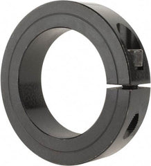 Climax Metal Products - 2-1/2" Bore, Steel, One Piece Clamp Collar - 3-3/4" Outside Diam, 7/8" Wide - Apex Tool & Supply