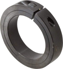 Climax Metal Products - 2-3/4" Bore, Steel, One Piece Clamp Collar - 4" Outside Diam, 7/8" Wide - Apex Tool & Supply