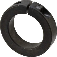 Climax Metal Products - 40mm Bore, Steel, One Piece Clamp Collar - 2-3/8" Outside Diam - Apex Tool & Supply