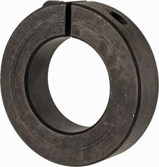 Climax Metal Products - 42mm Bore, Steel, One Piece Clamp Collar - 2-7/8" Outside Diam - Apex Tool & Supply