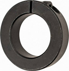 Climax Metal Products - 45mm Bore, Steel, One Piece Clamp Collar - 2-7/8" Outside Diam - Apex Tool & Supply