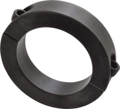 Climax Metal Products - 2-3/4" Bore, Steel, Two Piece Shaft Collar - 4" Outside Diam, 7/8" Wide - Apex Tool & Supply