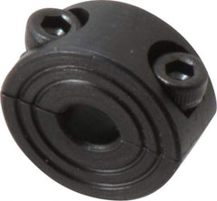 Climax Metal Products - 6mm Bore, Steel, Two Piece Shaft Collar - 3/4" Outside Diam - Apex Tool & Supply