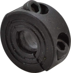 Climax Metal Products - 7mm Bore, Steel, Two Piece Shaft Collar - 3/4" Outside Diam - Apex Tool & Supply