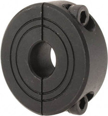 Climax Metal Products - 8mm Bore, Steel, Two Piece Shaft Collar - 1" Outside Diam - Apex Tool & Supply