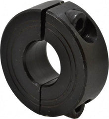 Climax Metal Products - 13mm Bore, Steel, Two Piece Shaft Collar - 1-1/4" Outside Diam - Apex Tool & Supply