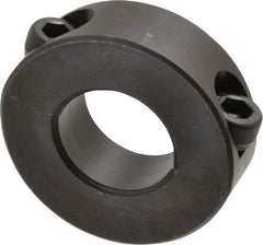 Climax Metal Products - 22mm Bore, Steel, Two Piece Shaft Collar - 1-3/4" Outside Diam - Apex Tool & Supply