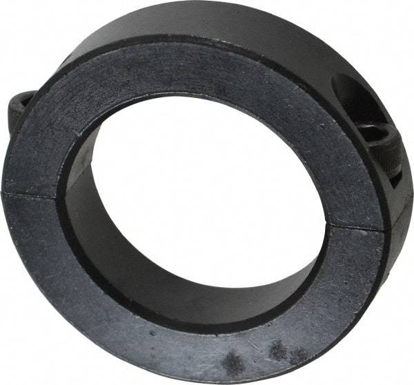 Climax Metal Products - 40mm Bore, Steel, Two Piece Shaft Collar - 2-3/8" Outside Diam - Apex Tool & Supply
