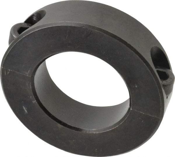 Climax Metal Products - 42mm Bore, Steel, Two Piece Shaft Collar - 2-7/8" Outside Diam - Apex Tool & Supply