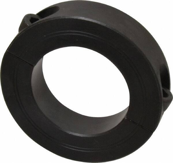 Climax Metal Products - 48mm Bore, Steel, Two Piece Shaft Collar - 3-1/8" Outside Diam - Apex Tool & Supply